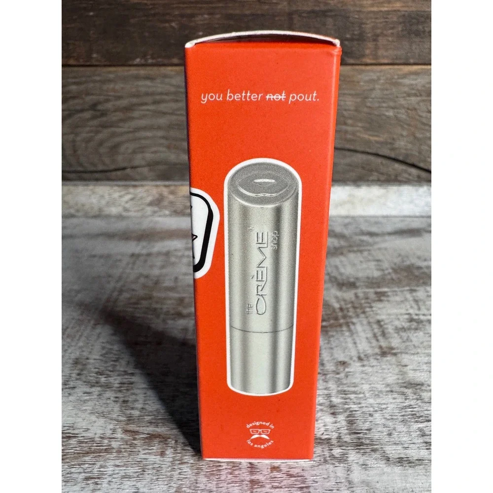 The Creme Shop Read My Lipstick | Orange You Glad | Velvety Matte | MSRP $12